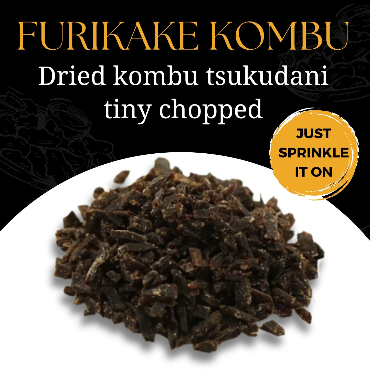 SUI of Tokyo Furikake Kombu, Kombu from Hokkaido 1.7oz