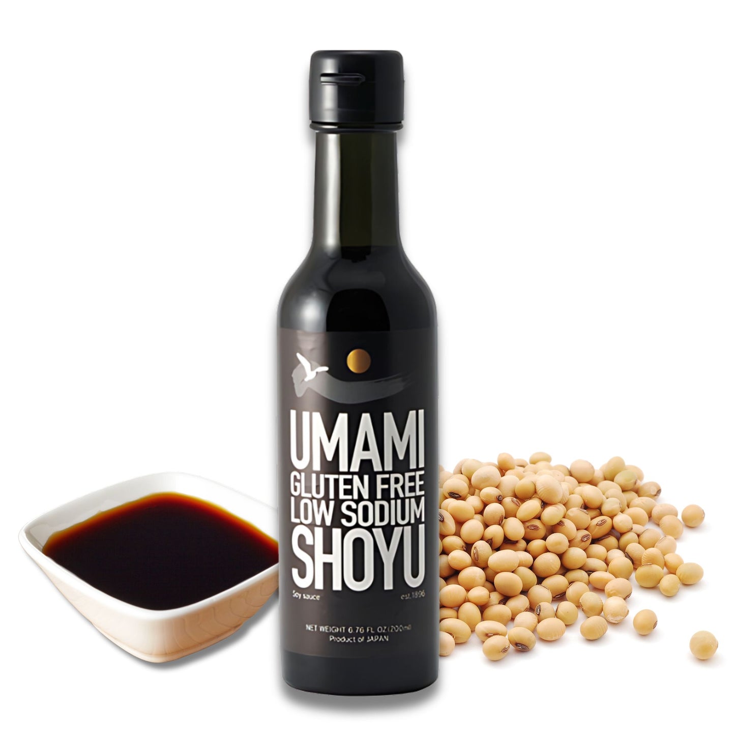 Umami Shoyu - Gluten-Free, Low Sodium Soy Sauce 200ml