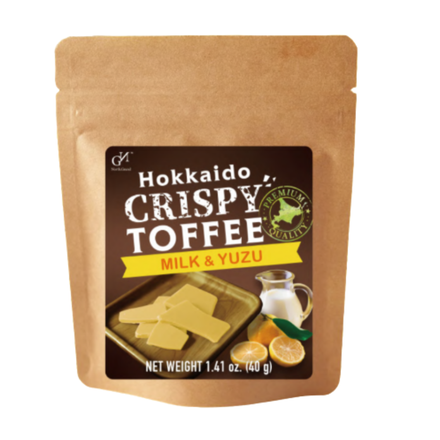 Hokkaido Crispy Toffee (Yuzu) 1.4 oz (40g)