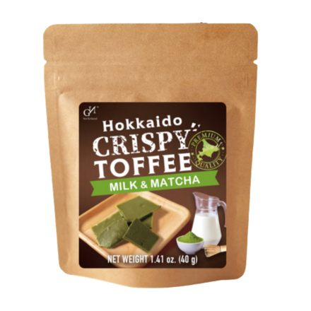 Hokkaido Crispy Toffee (Matcha) 1.4 oz (40g)