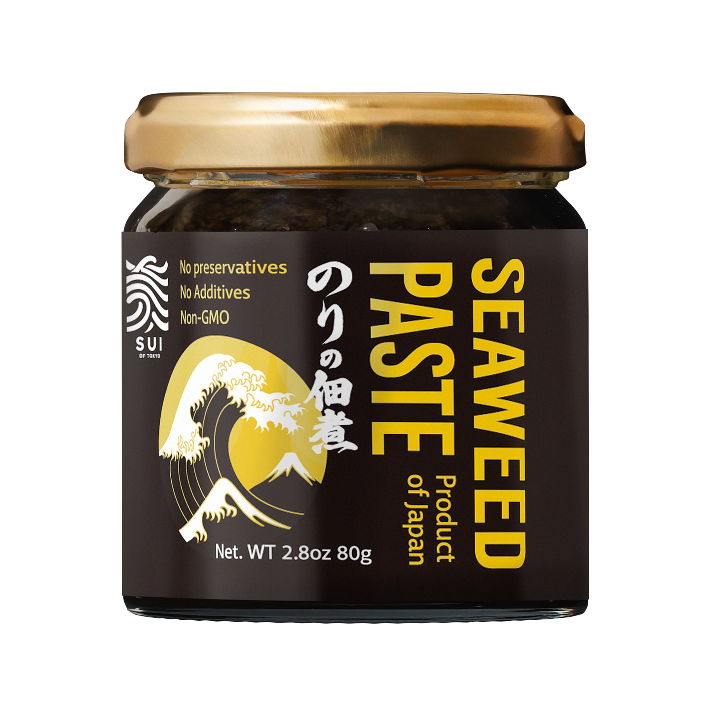 SUI of Tokyo Seaweed Paste, Nori no Tsukudani 2.8oz Jar