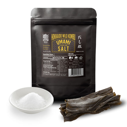 SUI of Tokyo Hokkaido Wild Kombu Umami Salt 1.7oz