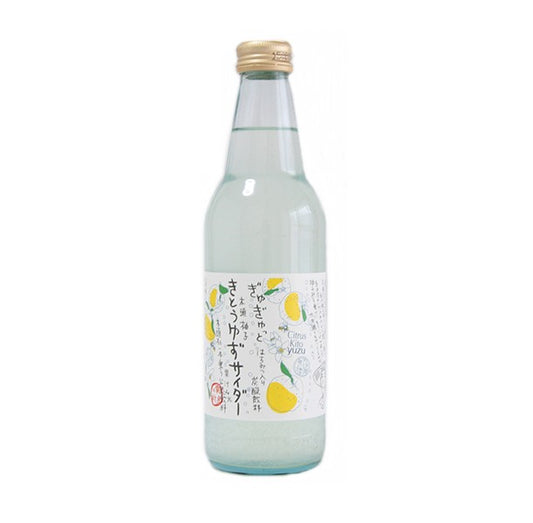 Kito Yuzu Cider Soda Drink 340ml